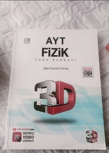 AYT Fizik Soru Bankası 3D Video Çözümlü