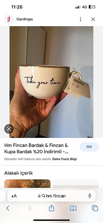 Hm fincan 2 li