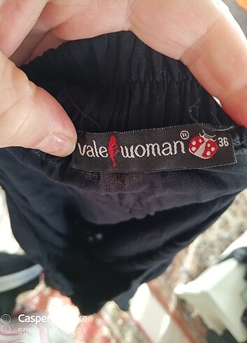 36 Beden siyah Renk Otantik etek