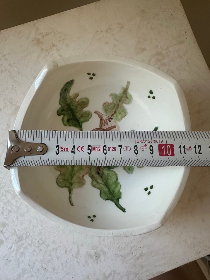 Desenli Çini Seramik Kase - Görsel 3