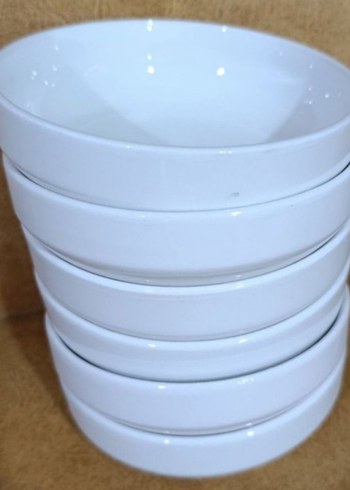 Beyaz Yuvarlak Yemek Kabı Seti - Görsel 2