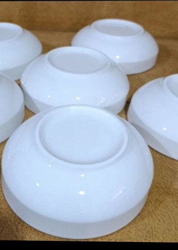 Beyaz Yuvarlak Yemek Kabı Seti - Görsel 3