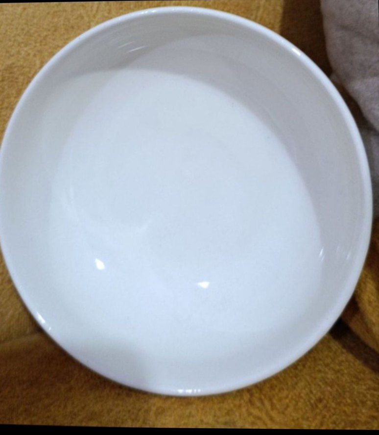 Beyaz Yuvarlak Yemek Kabı Seti - Görsel 4