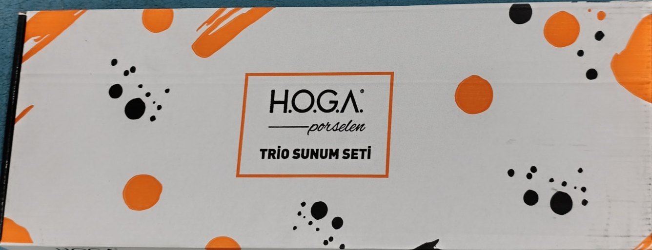 Kırmızı Kenarlı Çiçek Desenli Porselen Tabak Seti - Görsel 5