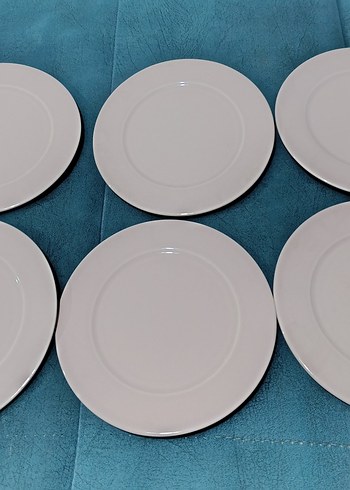 pudra renginde porselen pasta tabağu - Görsel 3