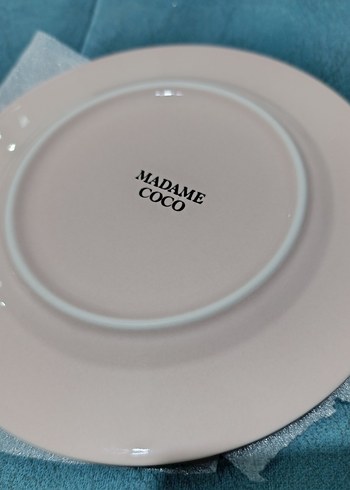 pudra renginde porselen pasta tabağu - Görsel 5