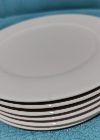 pudra renginde porselen pasta tabağu - Görsel 4