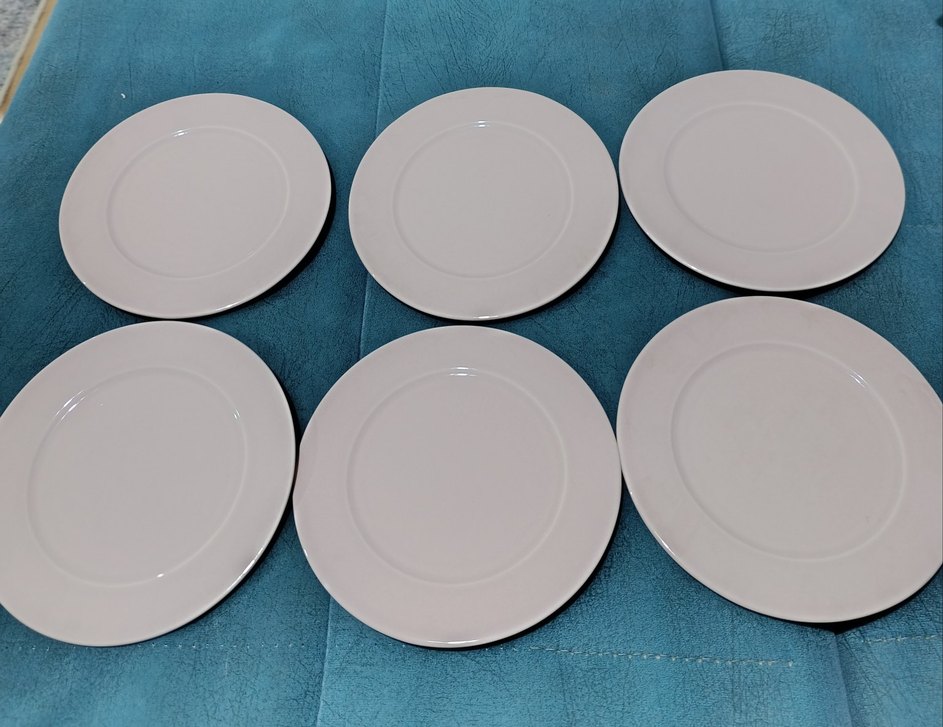 pudra renginde porselen pasta tabağu - Görsel 3