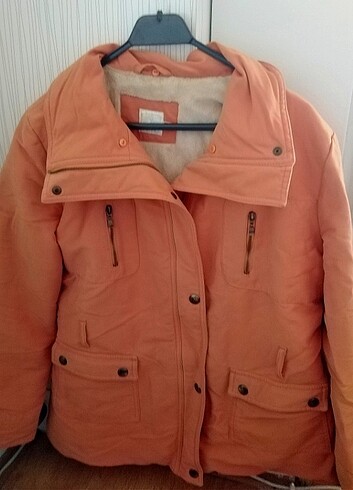 Kışlık kemerli i şık kalin kaban - Görsel 3