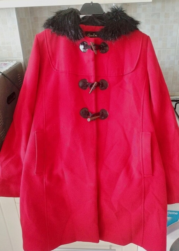 40 beden kaşe kaban - Görsel 2