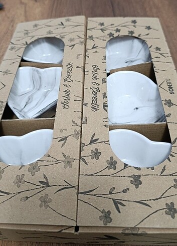 6adet seramik çerezlik - Görsel 5