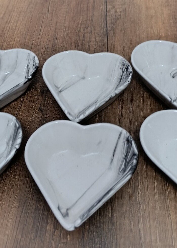 6adet seramik çerezlik - Görsel 3