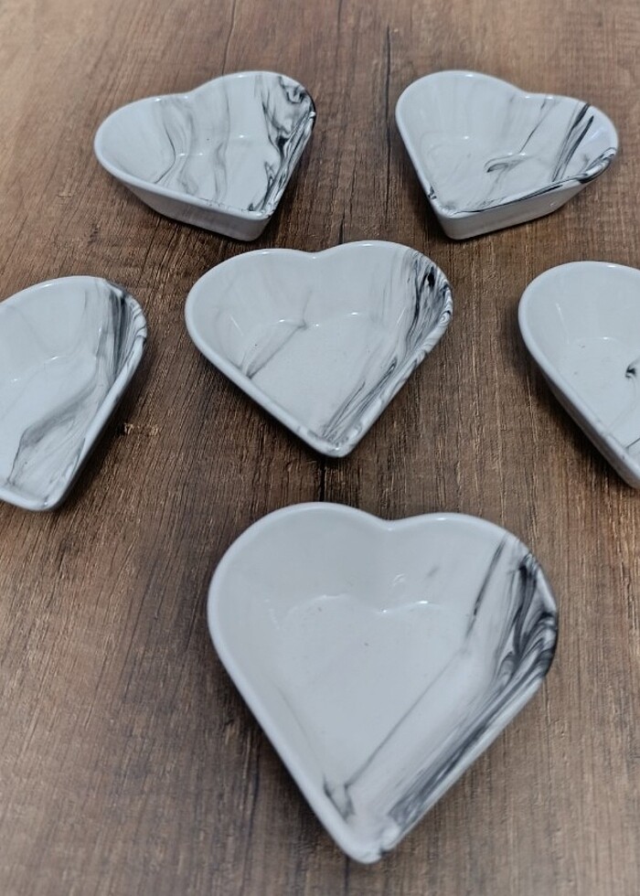 6adet seramik çerezlik - Görsel 4