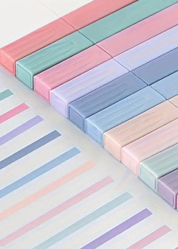 12'li Pastel Renkli Keçeli Kalem Seti