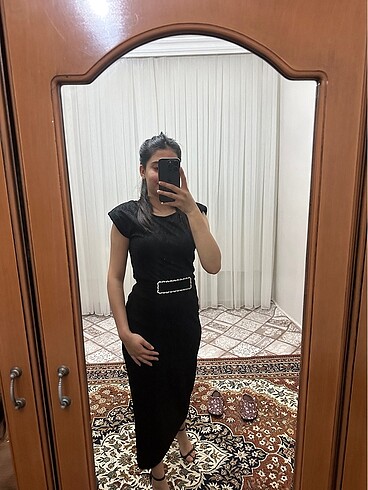 Abiye siyah elbise