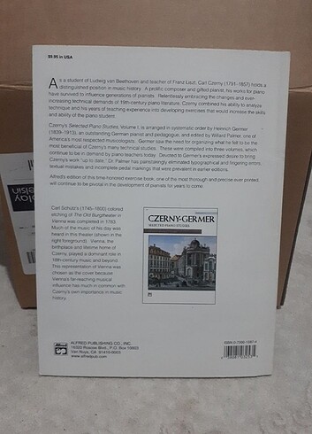  CZERNY-GERMER SELECTED PIANO STUDIES