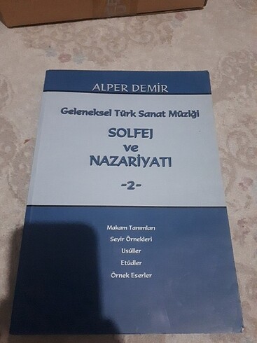 GELENEKSEL TÜRK SANAT MÜZİĞİ SOLFEJ VE NAZARİYATI