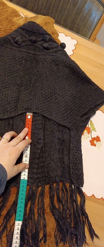 Örgü yelek - Görsel 8