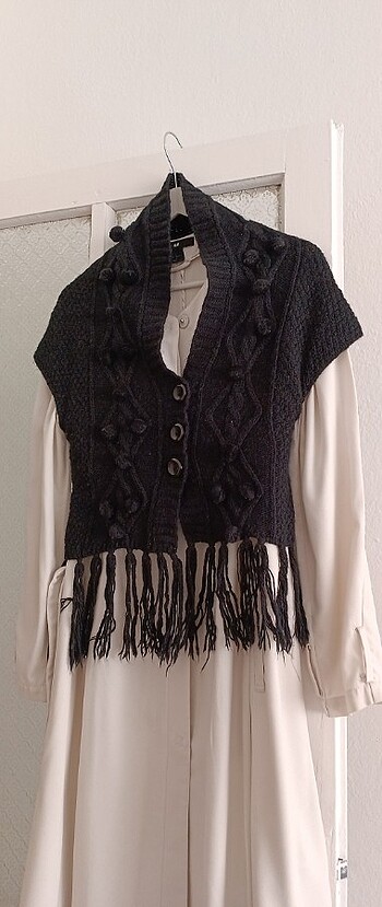 Örgü yelek - Görsel 16