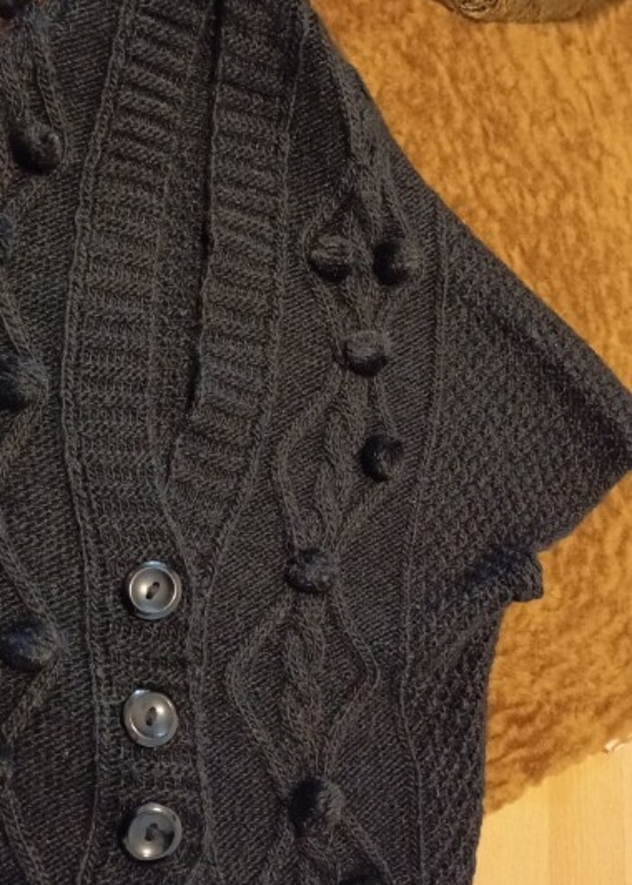 Örgü yelek - Görsel 3