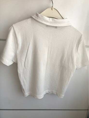 xs Beden Trendyolmilla Beyaz Düğmeli Crop
