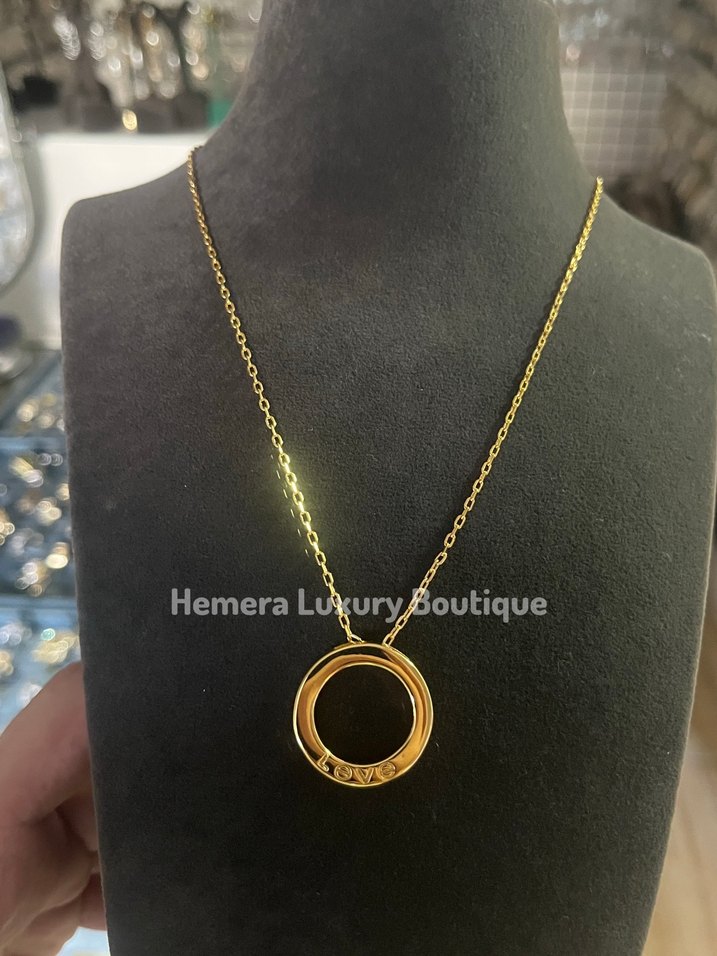 Cartier Love Full Taşlı Kolye — görsel 3/8