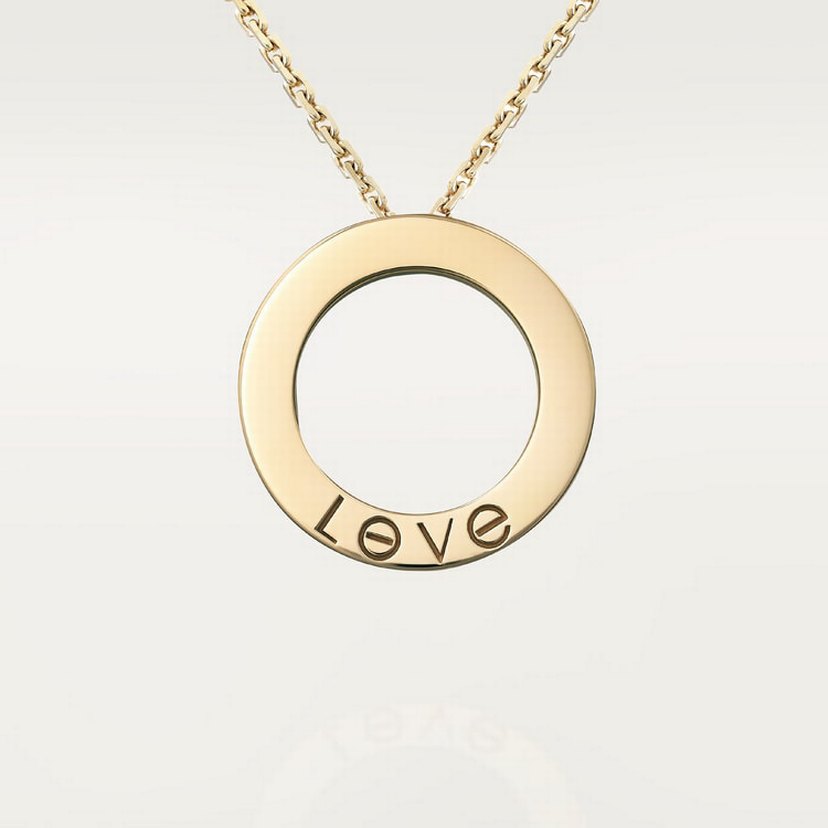 Cartier Love Full Taşlı Kolye — görsel 4/8