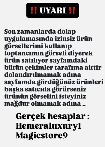 Gardrops ilanı