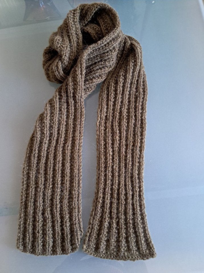 Kadın Örme Bohem Tarz Atkı - Görsel 3