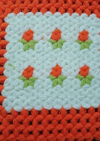 Renkli El Örgüsü Banyo Süngeri - Görsel 2