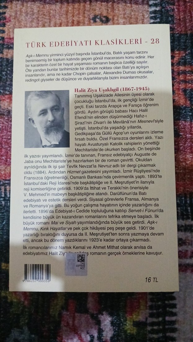 Aşk-ı Memnu - Halit Ziya Uşaklıgil - Görsel 2