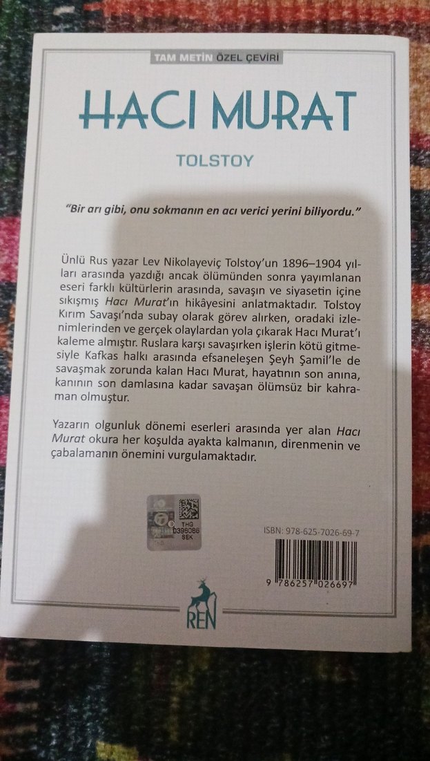 Hacı Murat - Tolstoy - Görsel 2