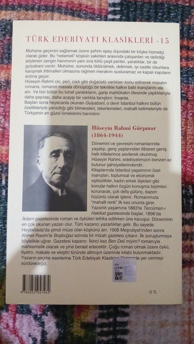 Hüseyin Rahmi Gürpınar - Gulyabani Romanı - Görsel 2