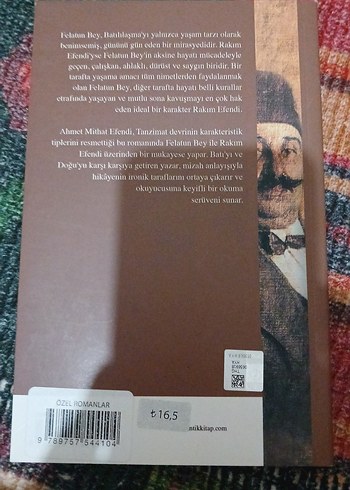 Felatun Bey ile Rakım Efendi - Ahmet Mithat Efendi - Görsel 2