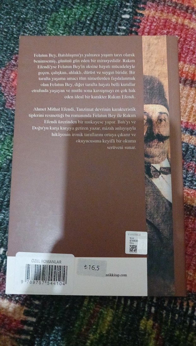 Felatun Bey ile Rakım Efendi - Ahmet Mithat Efendi - Görsel 2