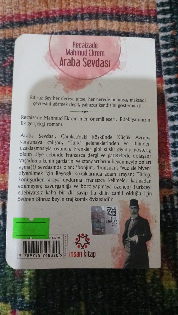 Recaizade Mahmud Ekrem - Araba Sevdası - Görsel 2