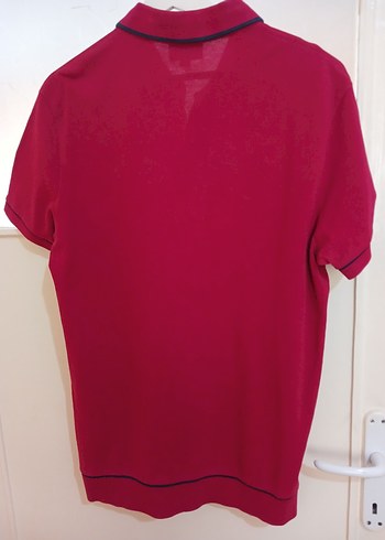 Bordo Lacoste Regular Fit Polo Tişört - Görsel 3