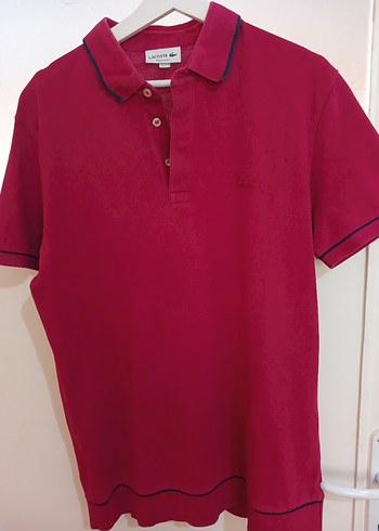 Bordo Lacoste Regular Fit Polo Tişört - Görsel 2