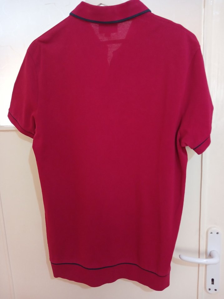 Bordo Lacoste Regular Fit Polo Tişört - Görsel 3