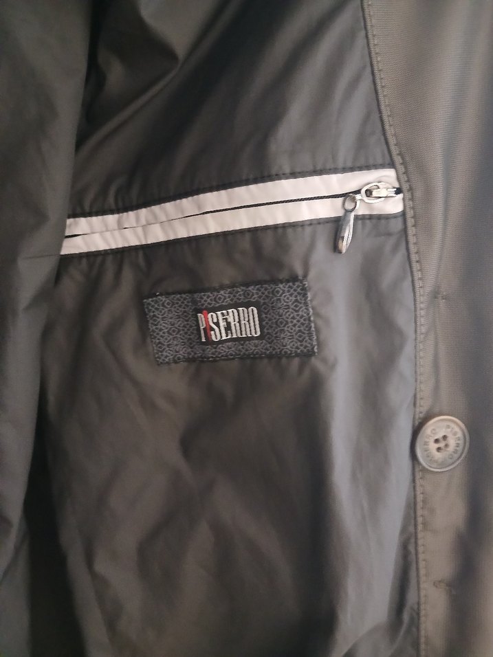 Düğmeli Kahverengi Deri Midi Trençkot - Görsel 3