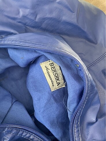  Beden lacivert Renk bershka vintage çanta