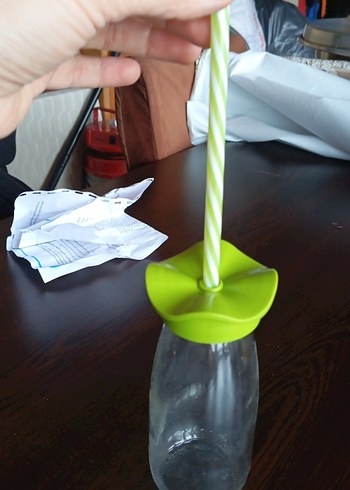 Yeşil Kapaklı Bebek suluğu - Görsel 5