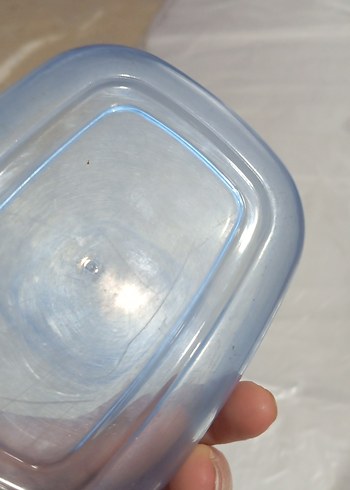  Beden mavi Renk Kapaklı tereyağı saklama kabı