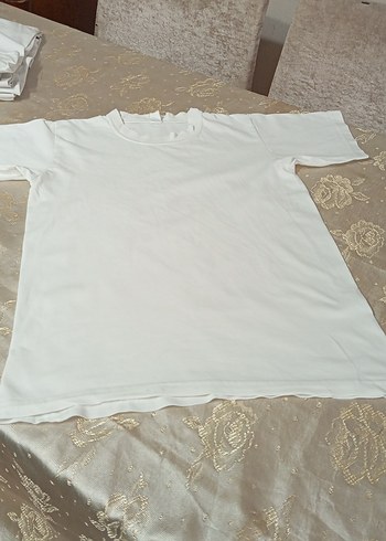 çocuk atlet 10 adet.kısa kollu hediyem - Görsel 10