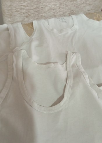 çocuk atlet 10 adet.kısa kollu hediyem - Görsel 5