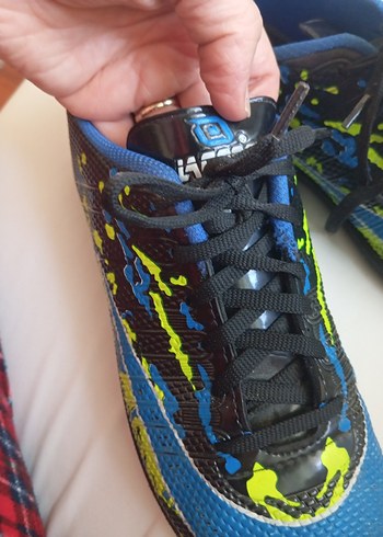 Mavi Yılan Desenli krampon - Görsel 5