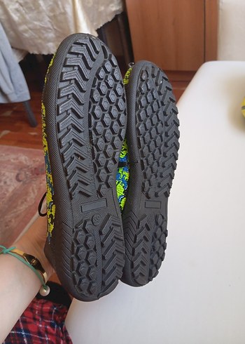 Mavi Yılan Desenli krampon - Görsel 8