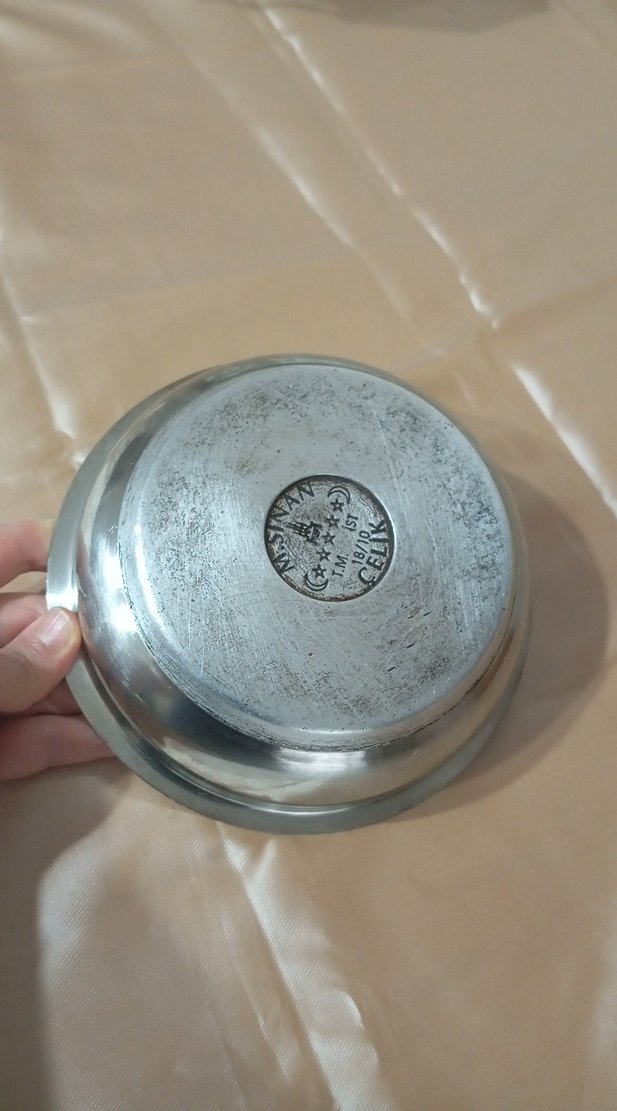 18cm Çelik sahan - Görsel 3