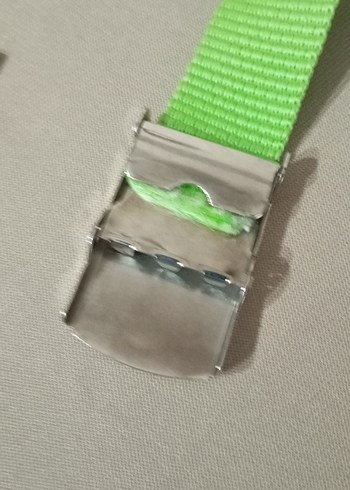 Yeşil Minimalist Erkek Kemer - Görsel 5