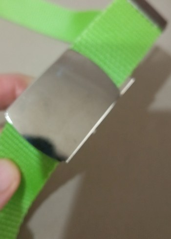 Yeşil Minimalist Erkek Kemer - Görsel 2